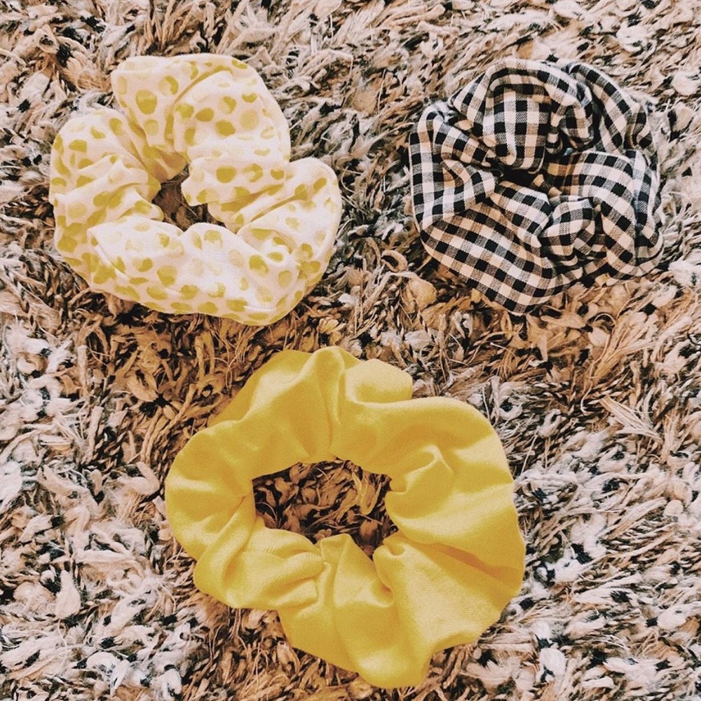 Homemade scrunchy